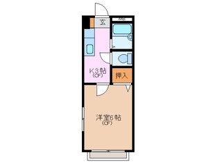 近鉄四日市駅 徒歩10分 1階の物件間取画像